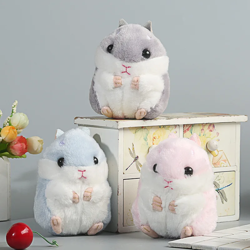 DIY Room Decoration Hamster authentic Plush Toy with Shirt and Glasses