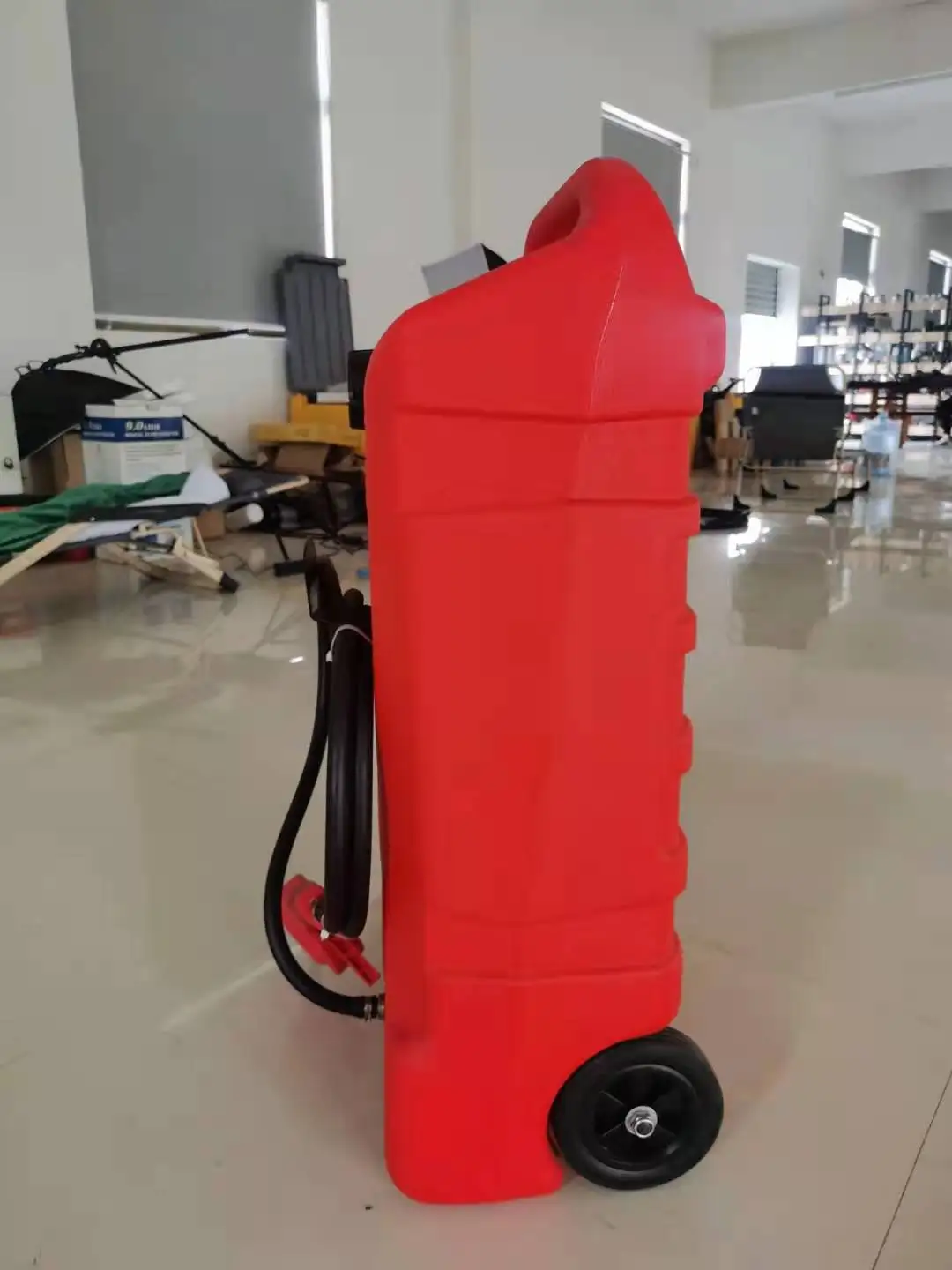 Jp Heater Fuel Tank/fuel Gas Can With Plastic Fluid Transfer Pump And