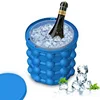 2019 Space Saving Round Silicone Mold Ice Cube Maker Custom Silicone Wine Ice Bucket