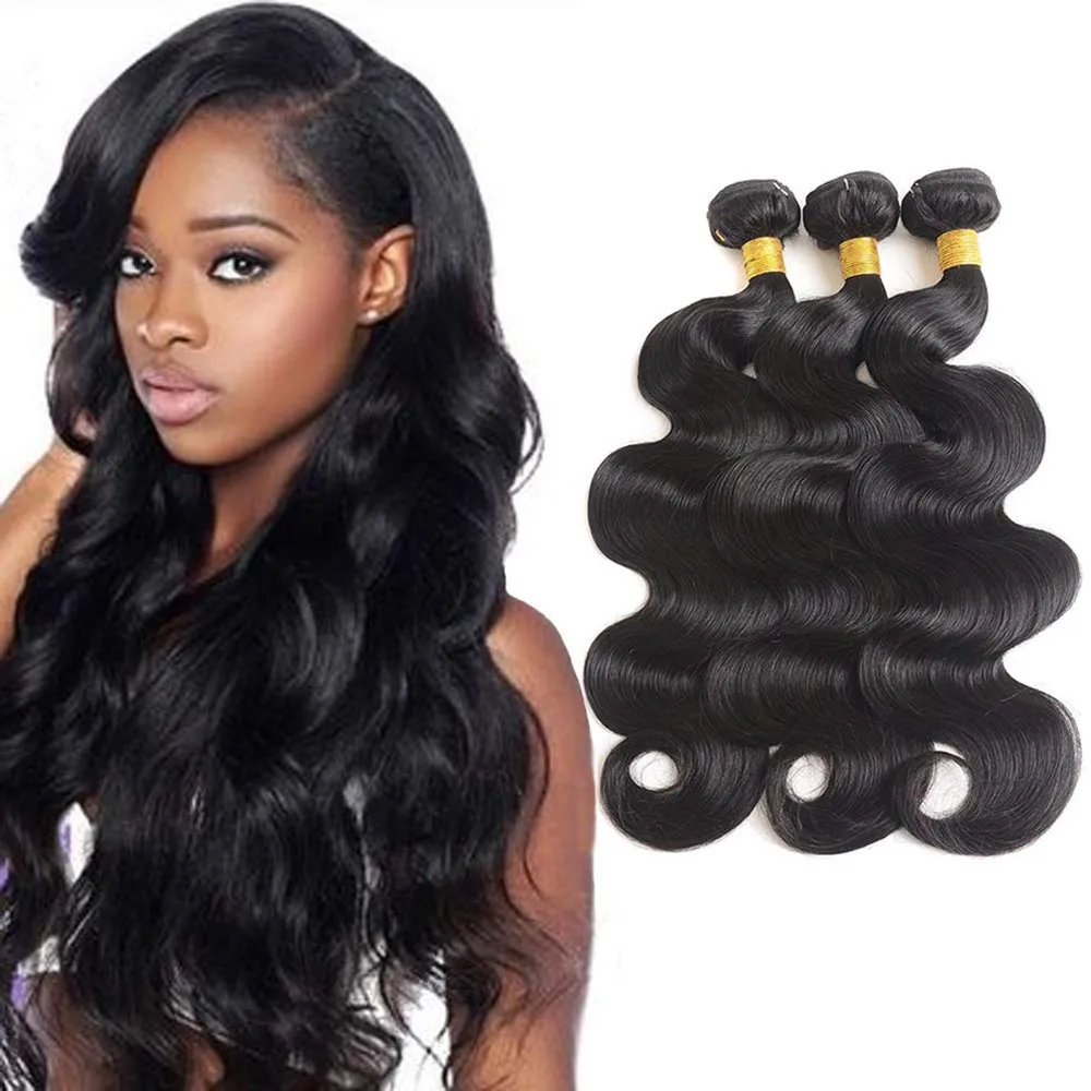 Premier Wigs Wholesale 10A Human Hair Weave Weft Extension Brazilian Hair Body Wave Human Hair Bundles