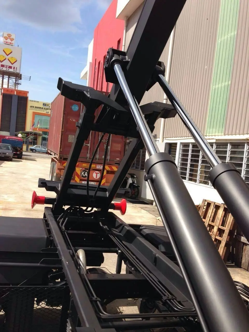 16 Ton Hook Lift For Rolloff System Buy Hydraulic Superstructure