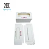 White customized logo printed packaging with windows eyelash box