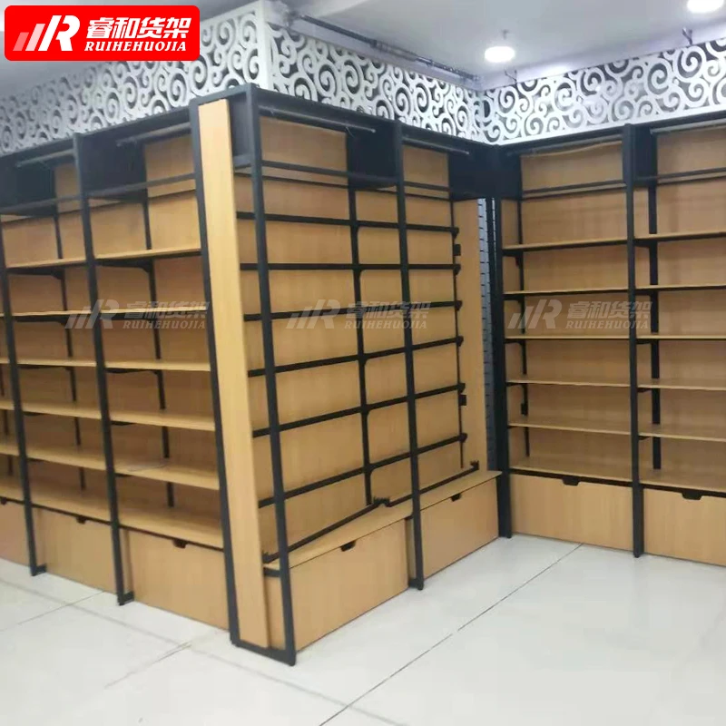 Hot Sale Convenience Store Shelf Detachable Wood Steel Mdf Laminate ...