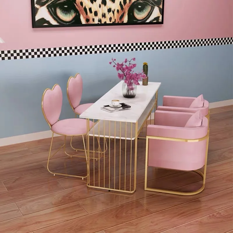 Newest Marble Top Nail Salon Table Manicure Table For Nail Salon Buy