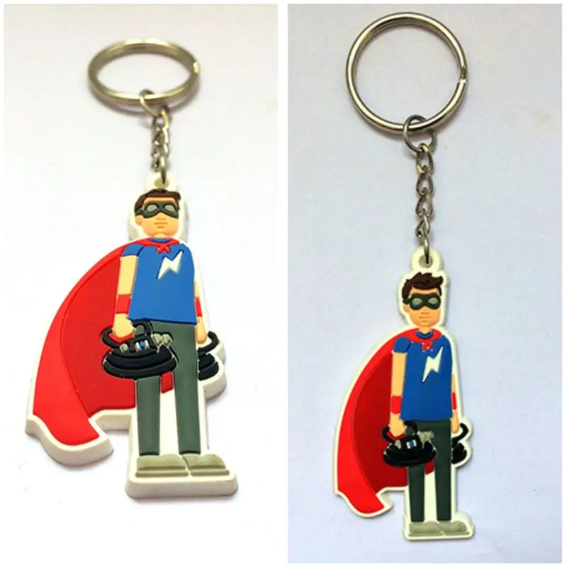 pvc floating key ring