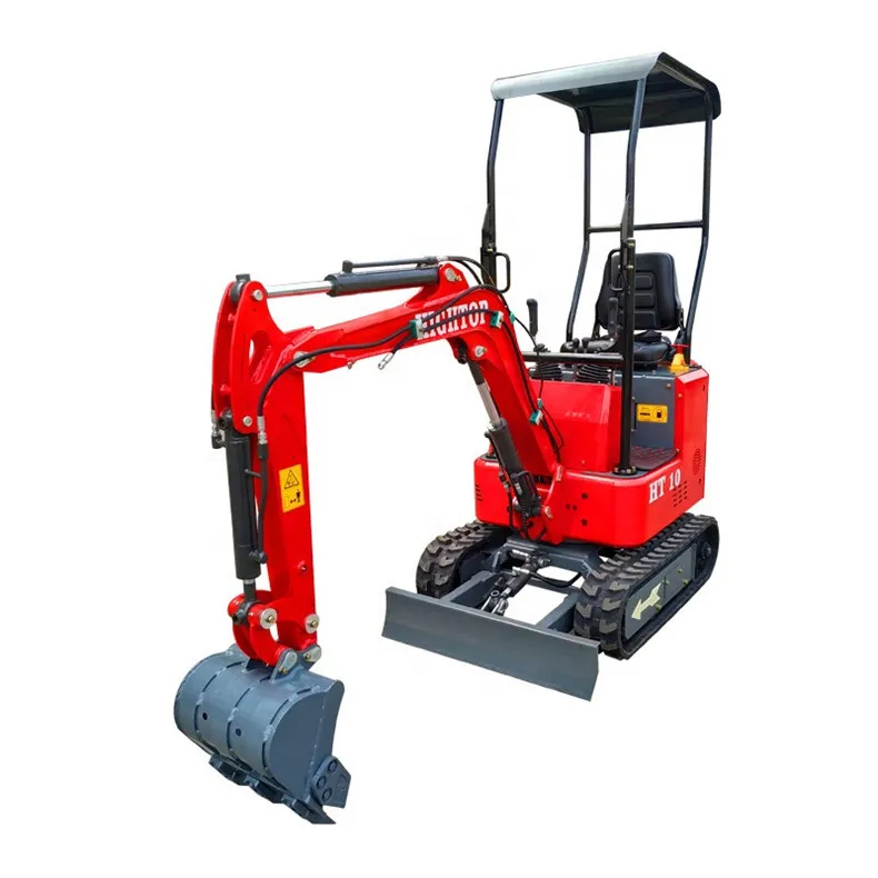 High performance home used household mini digger micro crawler excavator for sale 