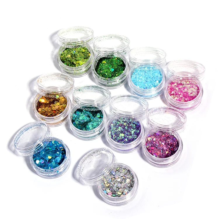 High Quality Cosmetics Makeup Loose Glitter Single Eyeshadow Private ...