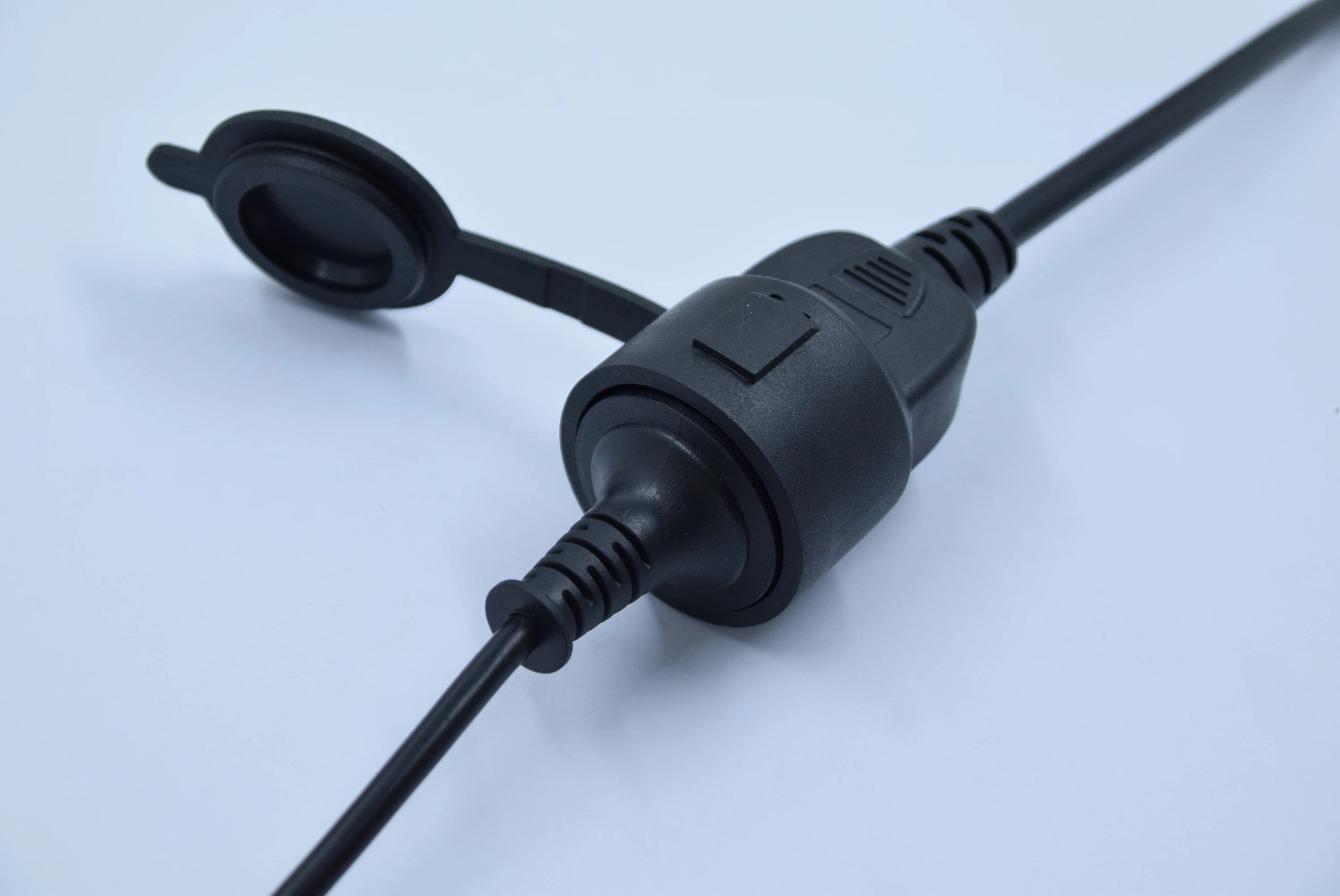 Outdoor Waterproof 20A LED Light Cable Connector Extension Power Cable ...