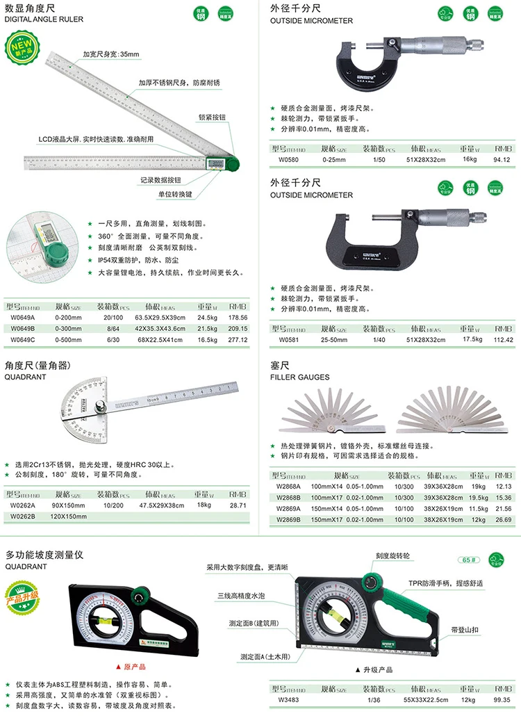 CALIBRO PROFESSIONALE DI PROFONDITA' 200mm