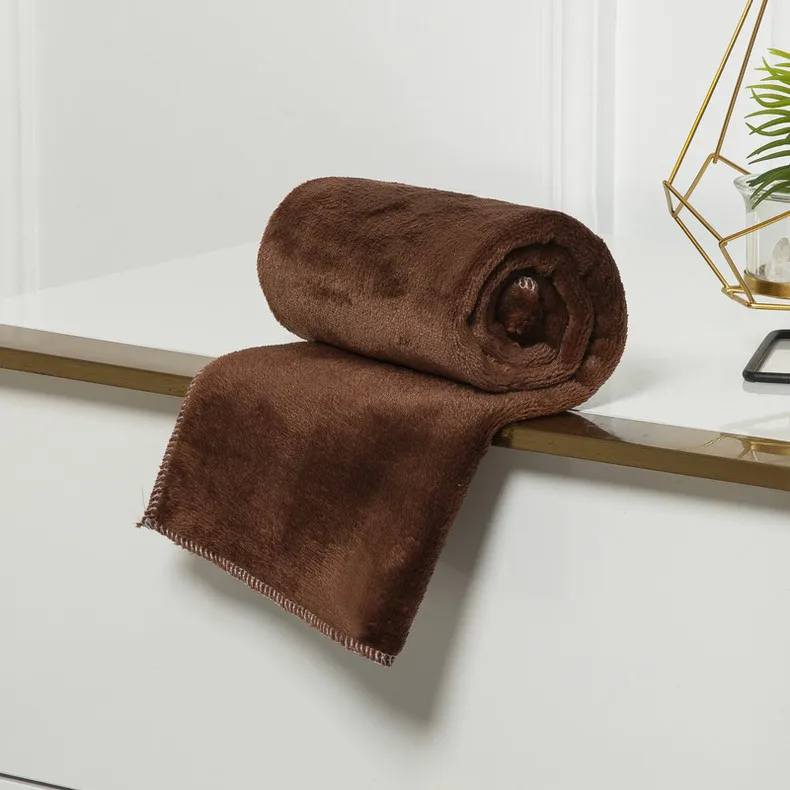 Autumn Winter Coral Fleece Flannel Blanket Single Layer Print Eco-friendly Modern Home & Bedding Use Customizable Knitted supplier