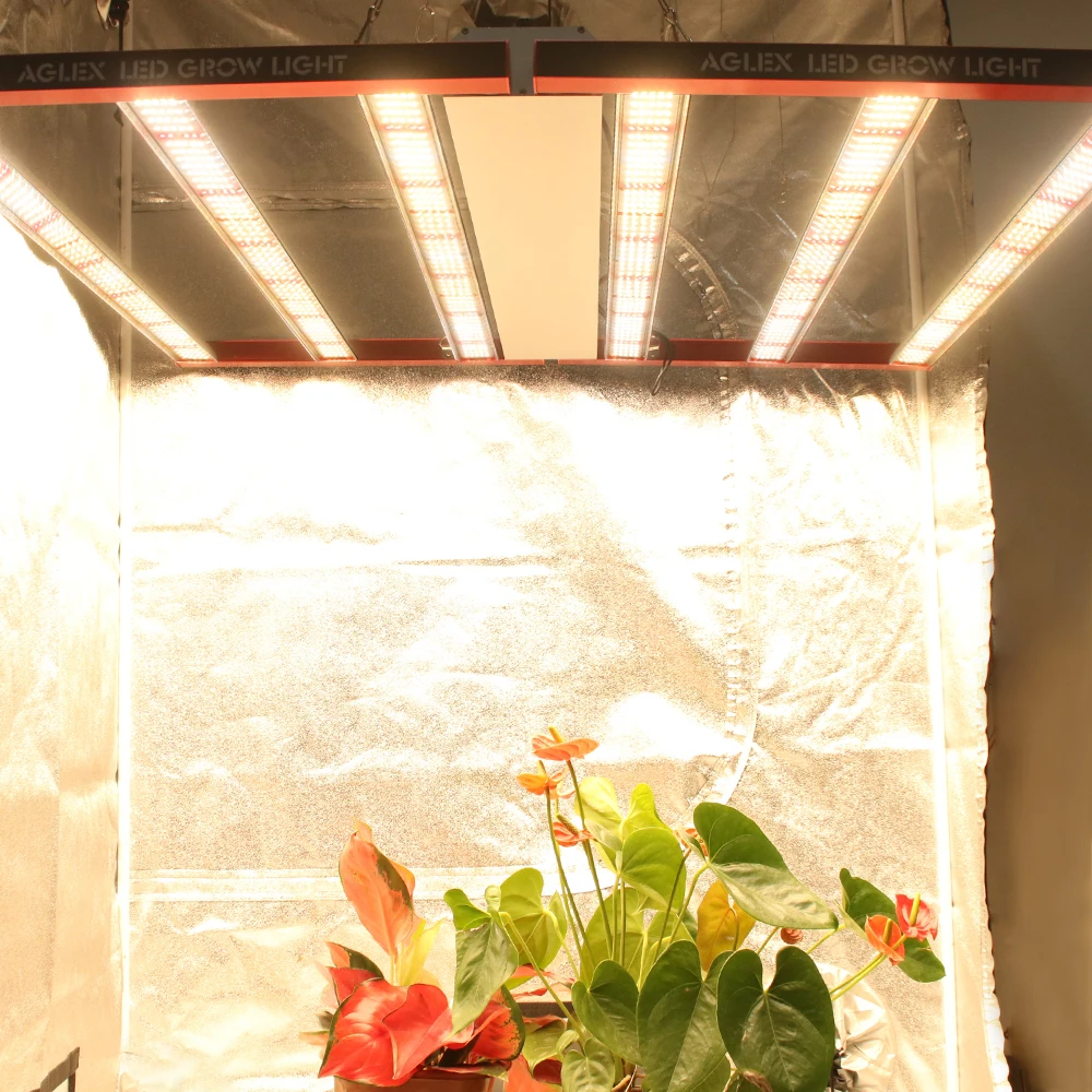 AGLEX LED Grow Light Factory, PPE2.8 L700 Newest Foldable LED Plant Grow Light Fixture with Dimmer