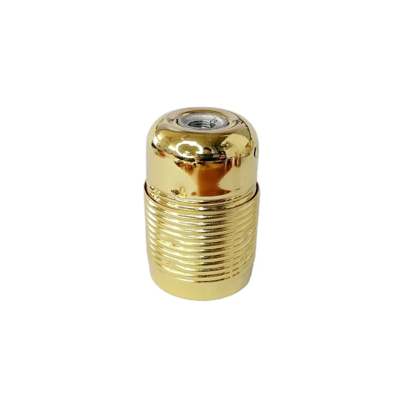 vintage e27 metal lamp holder  screw brass socket for led bulb which is iron galvanized lamp holder with ENEC certificate
