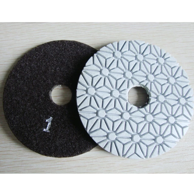 4 inch Diamond Polishing Pads Wet//Dry Granite Marble Stone Quartz Concrete