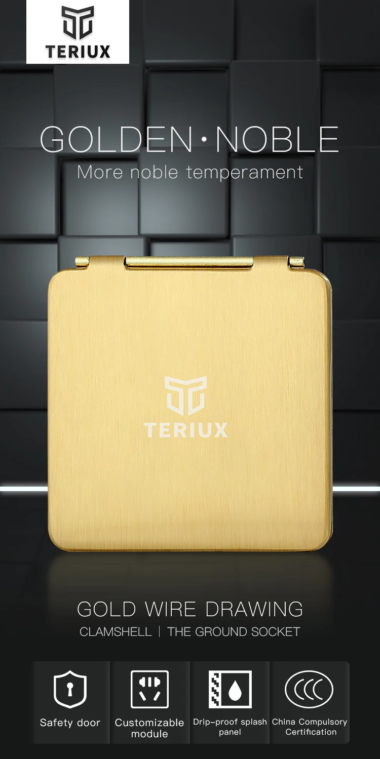 American Standard multi module electrical open floor socket