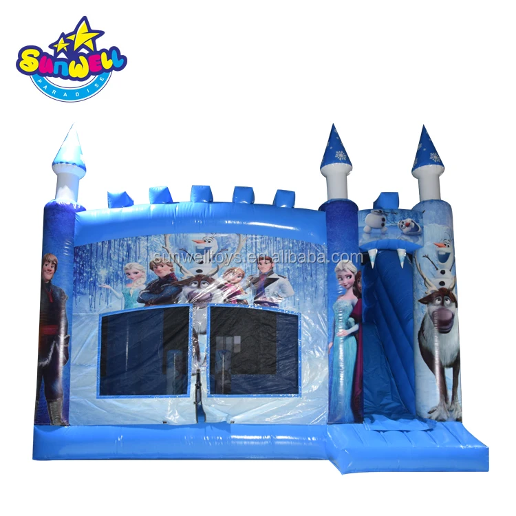 Hot sale inflatable bouncing castle frozen jumping castle frozen bounce house
