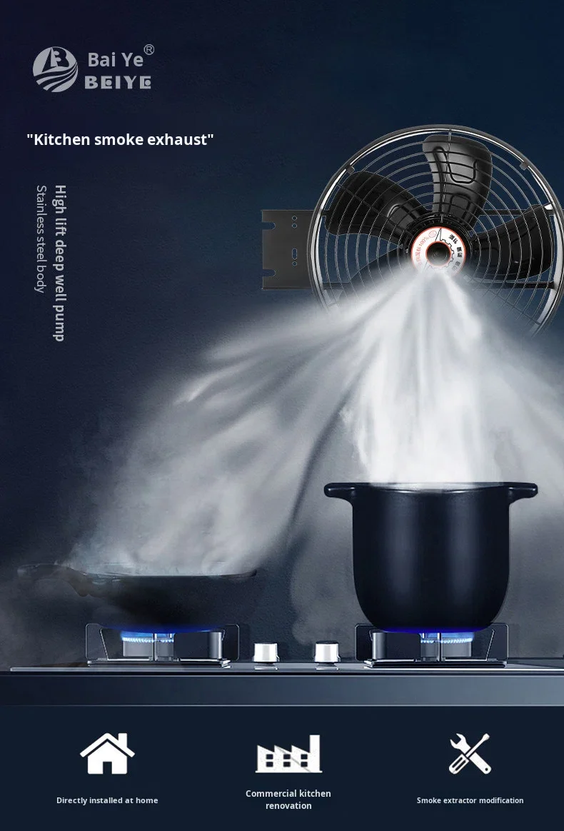 Axial Flow Fan, HVAC, 220V, electric - detail 8