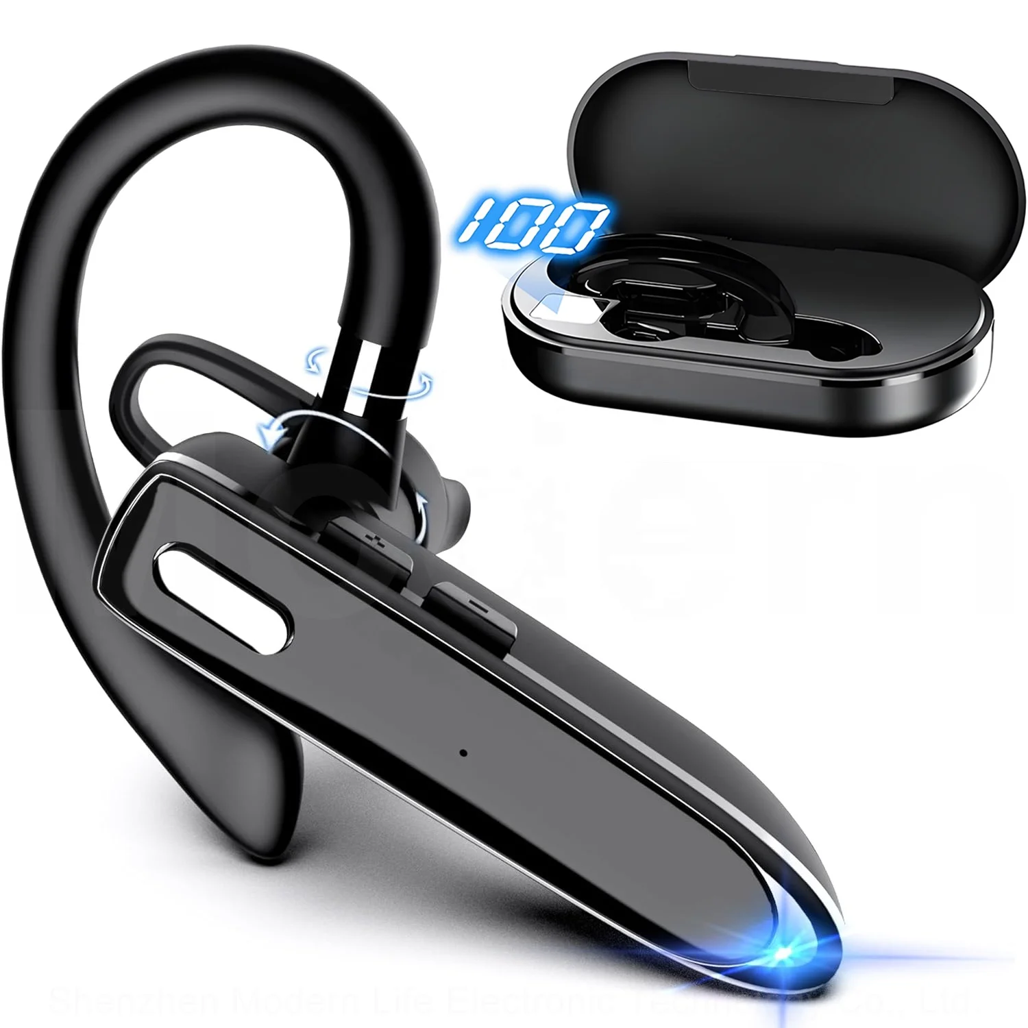 YYK-530 Waterproof Wireless Earbuds - 10-12 Hours Music Playtime