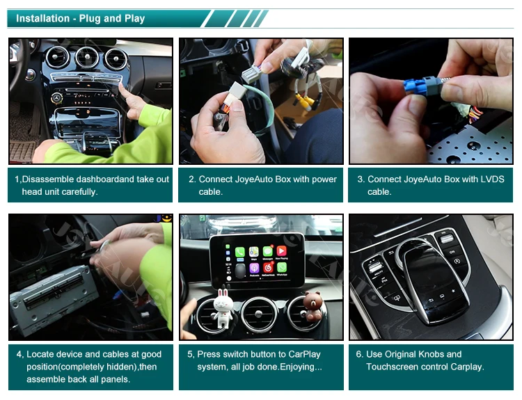 Ninetom 12,3" Autoradio Mit CarPlay & Android Auto Für Mercedes C-Klasse W204 2008-2010 (NTG4.0)
