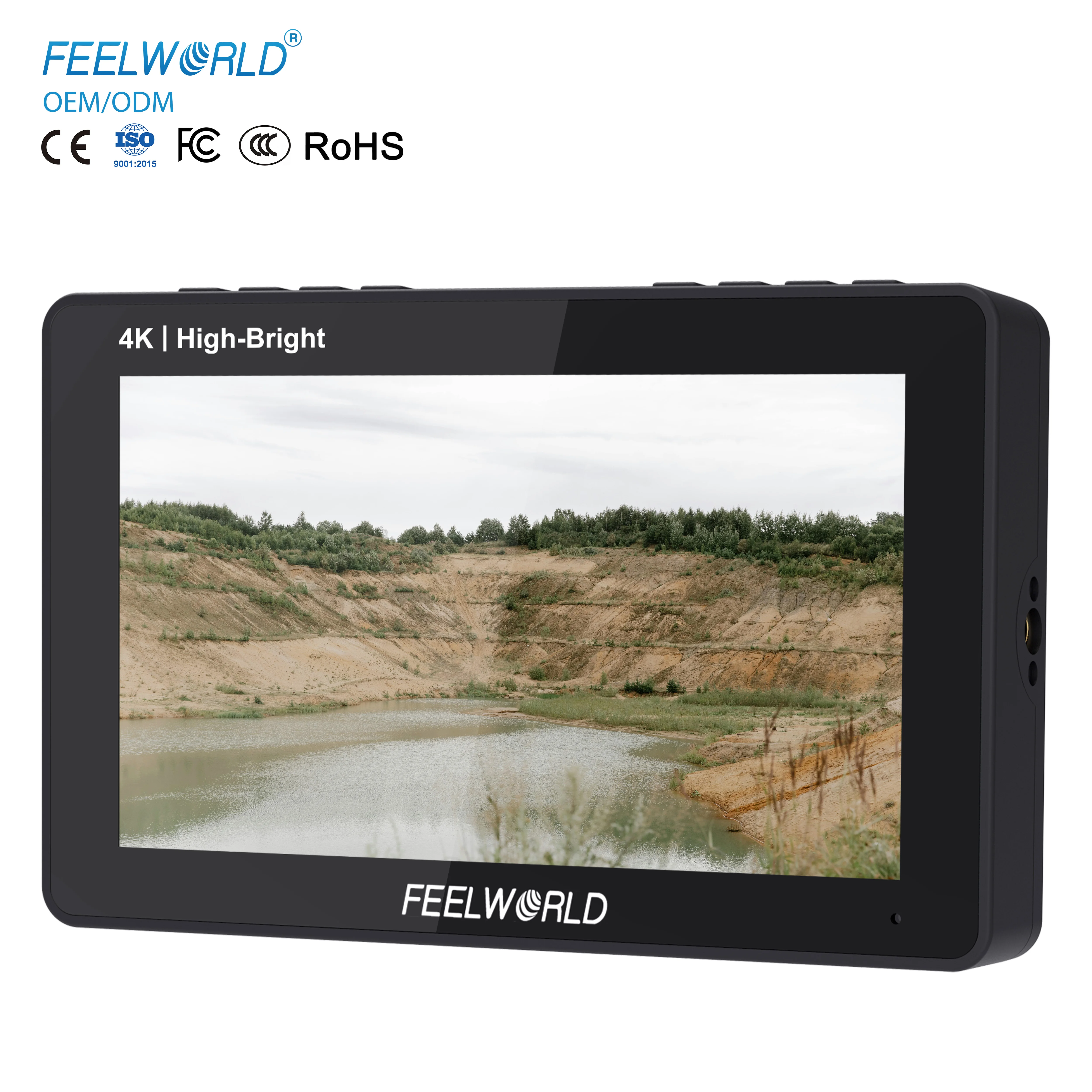 FEELWORLD F5 PROX Dslr Field Monitor 5.5 Inch 1600nit High Bright