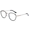 model BT4301 Eyeglasses Frame Wholesale Trendy Round Metal Optical Frame
