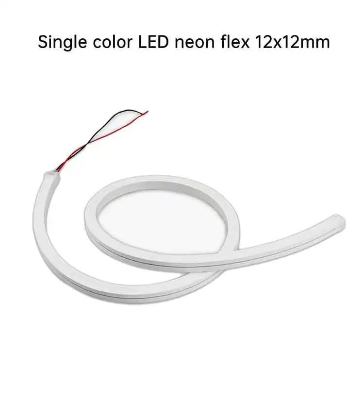 New Design Silicone Tube Diy Neon Led Light Single Color Neon Flex Neon