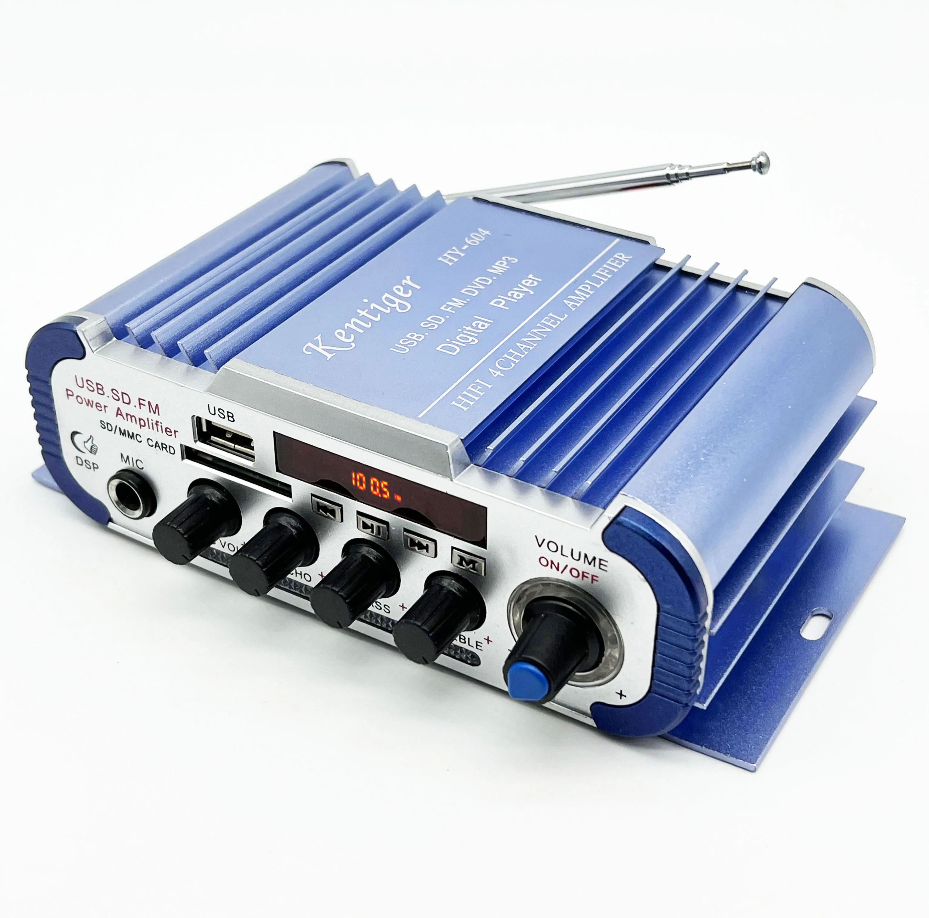 HY604 Kentiger V12 audio power amplifier with car amplifier parts power