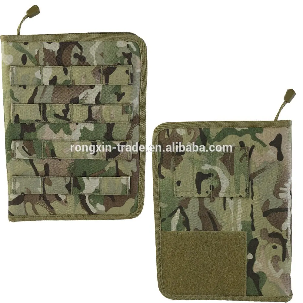 Notebook Cover Pouch Folder Army MTP Web-tex A6 NOTEPAD HOLDER MULTICAM CAMO 