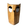 2009 Solid Wood 3D Owl Animal Modeling Nightlight For Home Furnishing Decoration