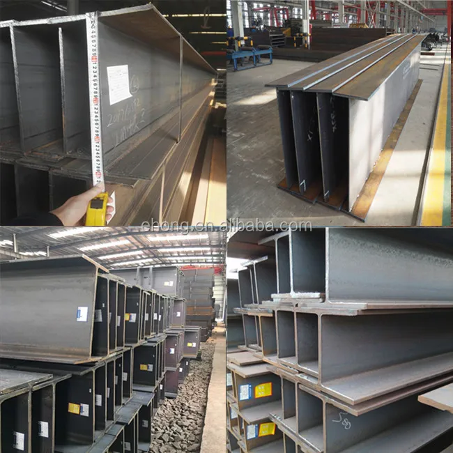 Konstruksi Struktural I Beam Ss400 Astm A36 H Bagian Hot Rolled Besi ...