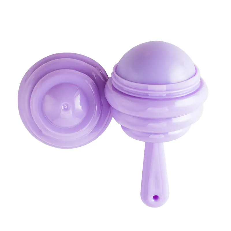 Hot Selling 12 Colors Lollipop Shaped Fruity Smell Moisturizing Lip