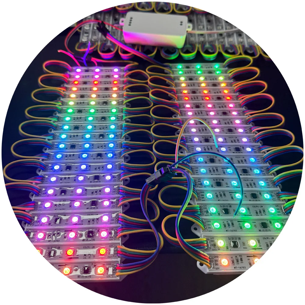 Led Module Rgb Epoxy Epoxy Resin Waterproof Module 0.72w Advertising Sign Light Module 3 Smd ...