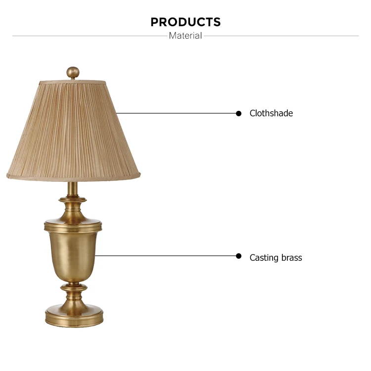 trophy table lamp vintage