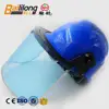 Jiangsu security visor welding face shield miner safety helmet protective mask anti static blue welder safety cap