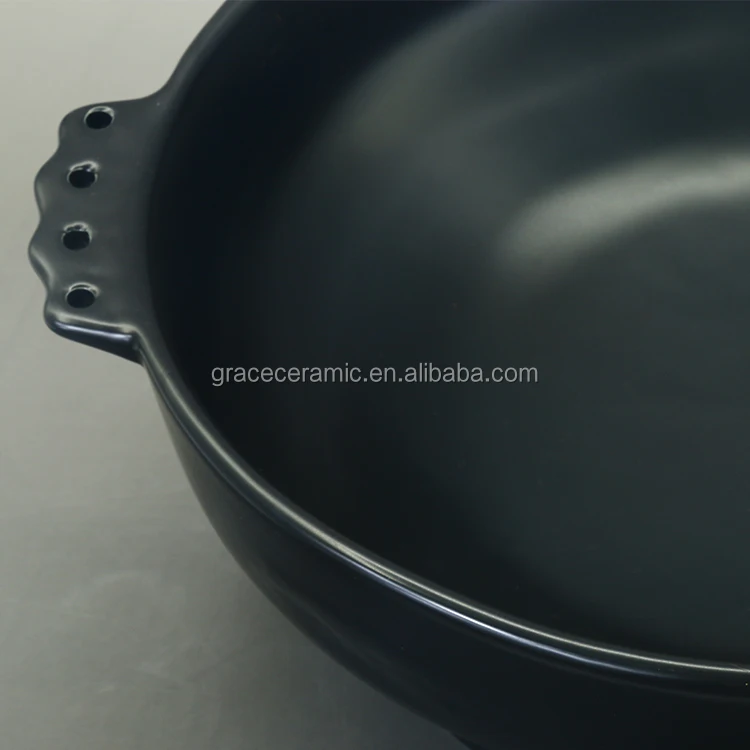 Ethiopia Traditional Ceramic Porcelain 15 Inch Abyssinian Taba Serving