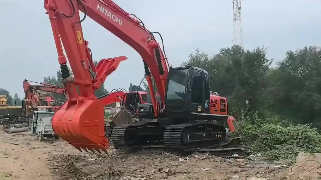 Used Hitachi ZX210 Hydraulic Crawler Excavator 2022 Model 21 Ton