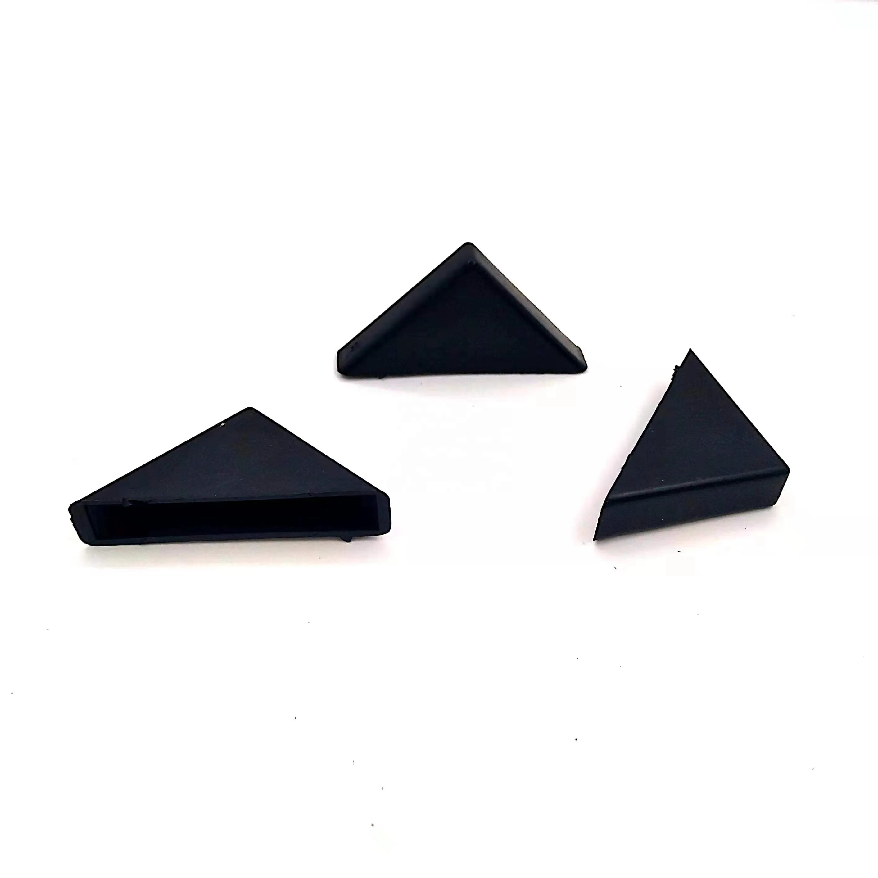 35*35*6mm Plastic Corner Spacers To Protect Glass Edges Separators Protectors For Industrial