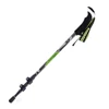 DFTXB-2 Snow leopard series aviation carbon fiber Three-section straight handle trekking pole whosale camping hiking alpenstock