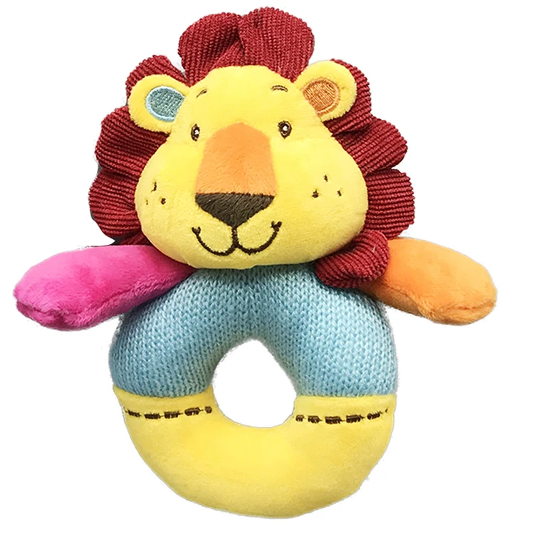 Customizable Plush Baby Comforter Rattle Toy Buy Baby Rattle Toy