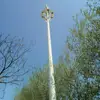 telecommunication monopole single pipe tower
