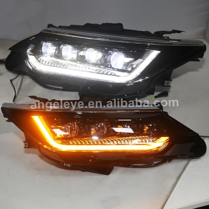 Full led front light for Toyota 2015 Year Camry v55 LED headlight LDV2