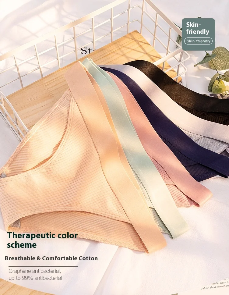 Wholesale New Arrival Cotton Women's Panties Breathable and Antibacterial Ladies Panties Women's Underwear Custom OEM Supplier