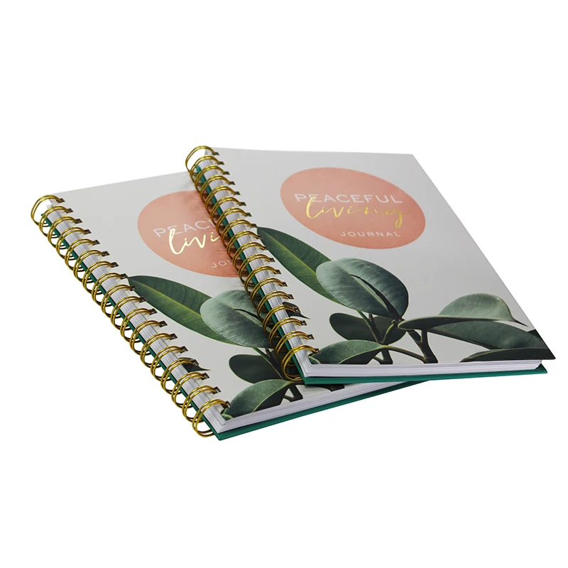 China Supplier Spiral Notebook Printing Custom Your Design Journal A5