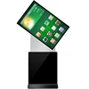 Custom 32'' 43'' 49'' 55'' 65'' cheap floor standing touch screen tablet kiosk desk ipad desk lcd multi touch rotating kiosk