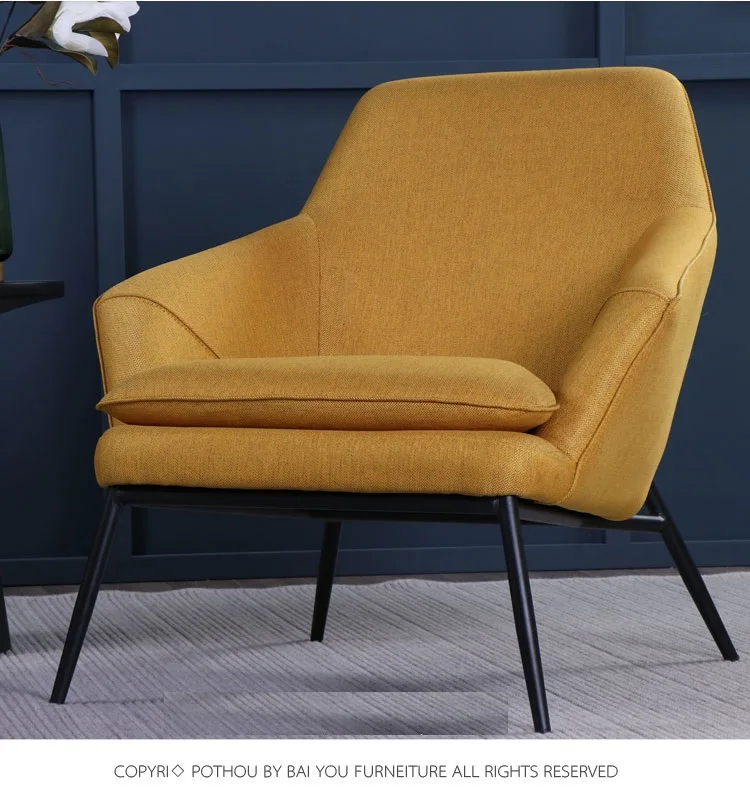 Modern Lounge Armchairs Occasional Chairs With Arm For Hotel Lobby