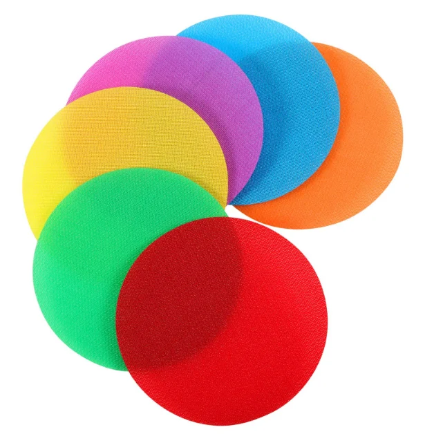 4inch Nylon Spots Markers Classroom Carpet Dots Markers Circle Markers