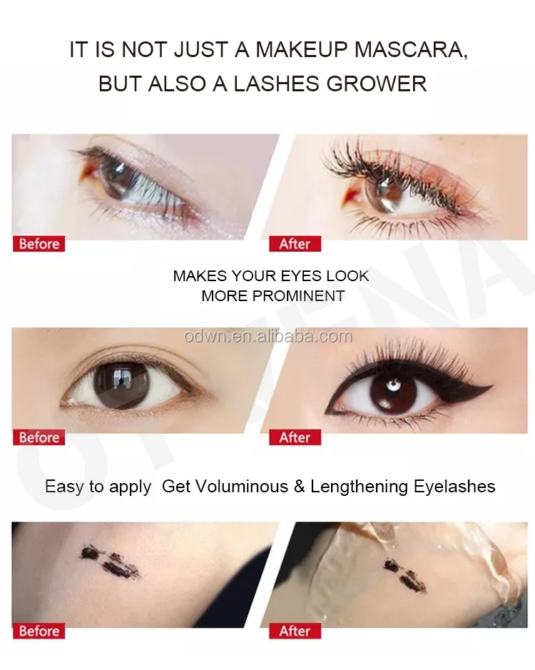 Private Label Keratin Boost Organic Keratin Clear Lash Lift Mascara