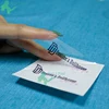 custom transparent logo sticker adhesive private label cosmetics