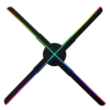 Giwox wifi projector 50XR with four blades 3d hologram advertising equipment ios android 512P for indoor outdoor projector lamp