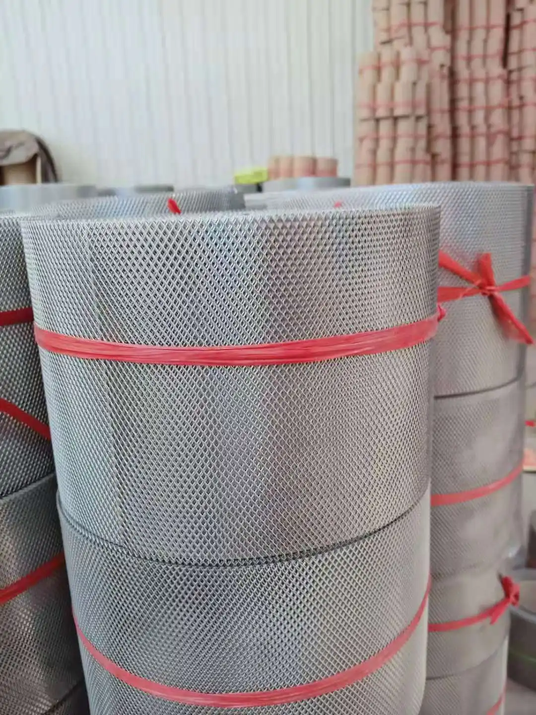 Expanded Metal Mesh Expanded Wire Mesh Powder Coated Aluminium