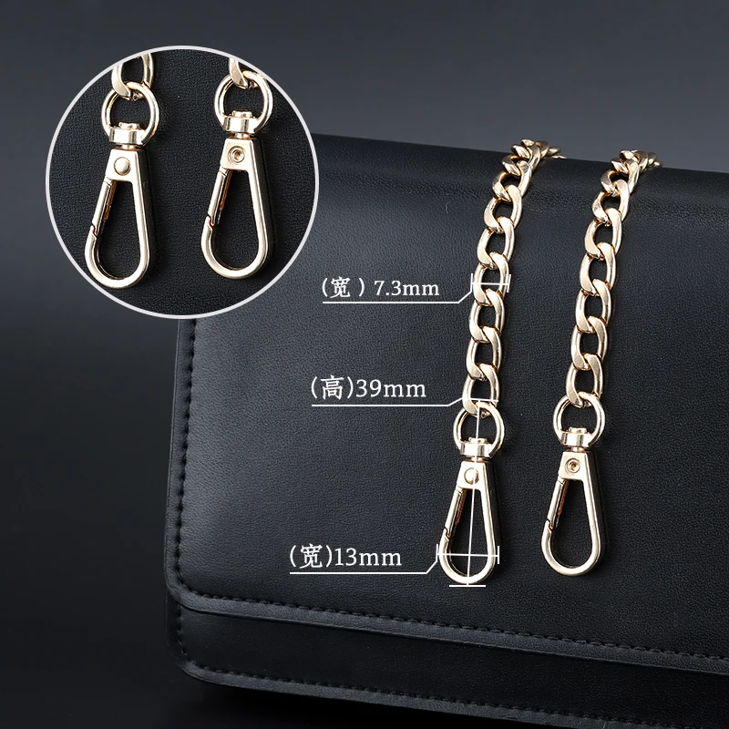 Stylish Bag Chain Mobile Case Trim Stainless Steel Chain Small Satchel